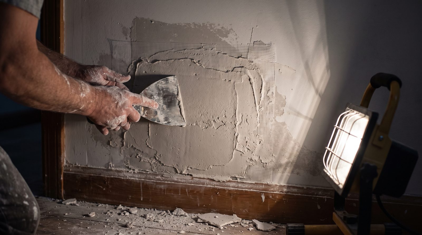 Repairing drywall holes so they actually disappear