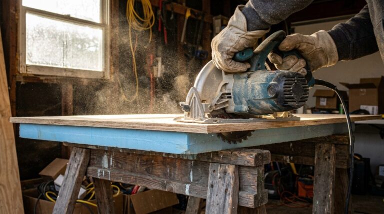 Safe ways to use a circular saw for home projects