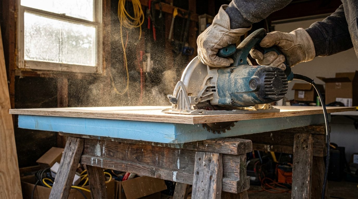Safe ways to use a circular saw for home projects