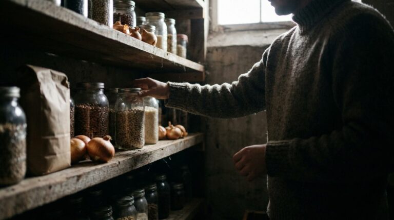 Stocking a winter pantry when you cannot get to the store